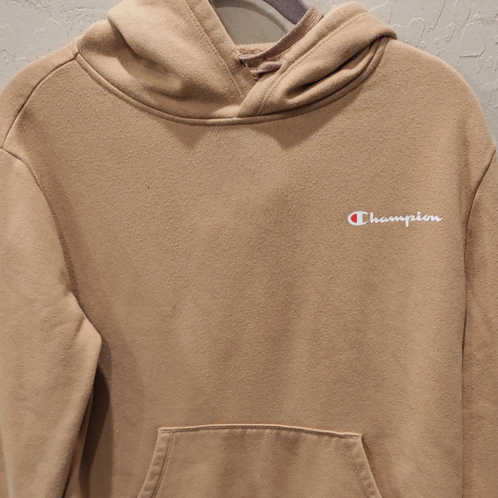 Champion Men's Beige Hoodie